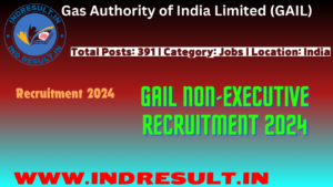 GAIL Non-Executive Recruitment 2024