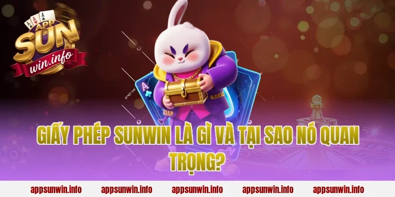 Giấy Phép Sunwin Là Gì Và Tại Sao Nó Quan Trọng?